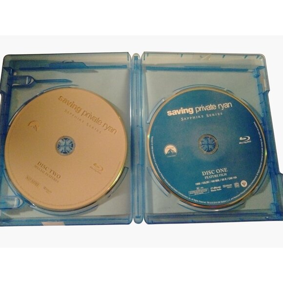 Saving Private Ryan Sapphire Series Blu Ray 2 Disc Set Steven Spielberg - Picture 3 of 7